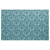 SEEpferdeSOIREE Indigo Küsten Stoff (Yard (91,4 cm))