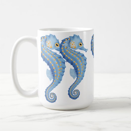 Seepferdkaffee-Tasse Kaffeetasse (Links)