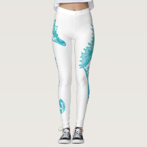 Seepferdkunst Gewohnheits-Leggings