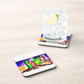 Seepferdliebe Getränkeuntersetzer (Rechte Seite)