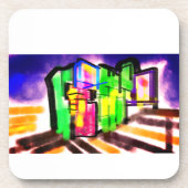 Seepferdliebe Getränkeuntersetzer (Vorderseite)