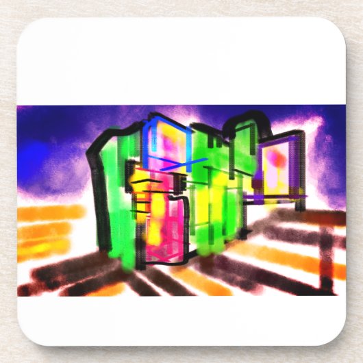 Seepferdliebe Getränkeuntersetzer (Vorderseite)