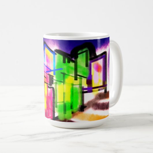 Seepferdliebe Kaffeetasse (VorderseiteRechts)