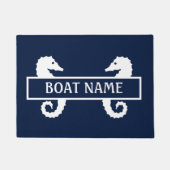 Seepferdmatte Fußmatte (Vorderseite)