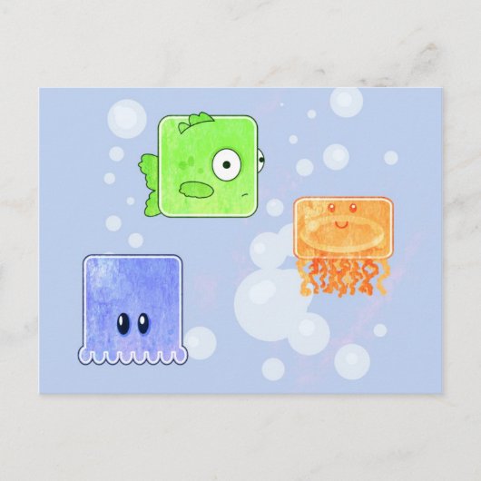 Seepostkarte Postkarte (Vorderseite)