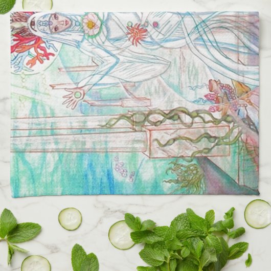 Seepriester Geschirrtuch (Gefaltet)