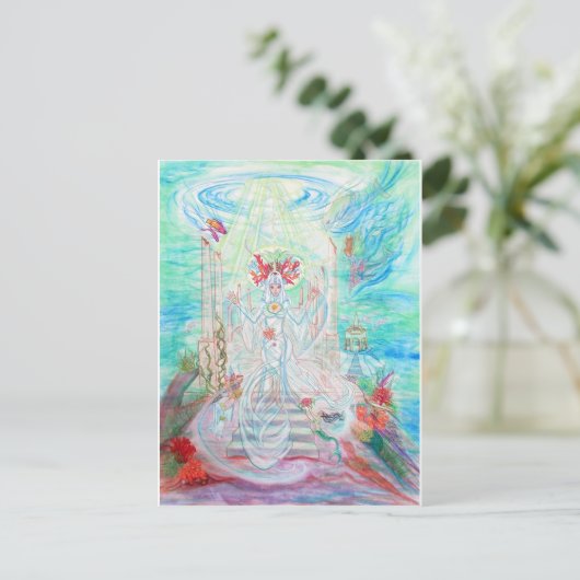 Seepriester Postkarte (Stehend Vorderseite)