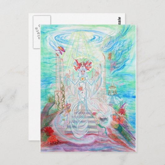 Seepriester Postkarte (Vorne/Hinten)