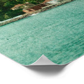 Seepromenade Aussicht San Francisco Yacht Club Poster (Ecke)