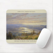 Seepromenade Roter Hügel Locarno Mousepad (Mit Mouse)