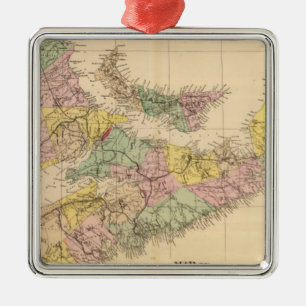 Seeprovinzen Ornament Aus Metall