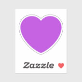 Seer Lila Sticker (Blatt)