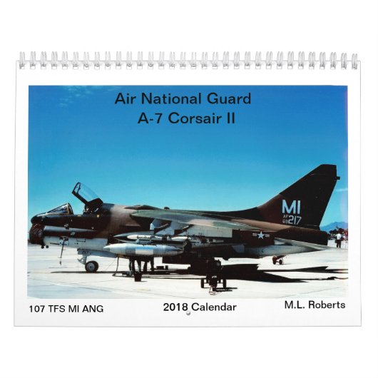 Seeräuber Air National Guards A-7 II Kalender (Titelbild)