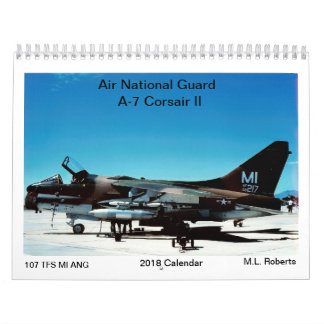 Seeräuber Air National Guards A-7 II Kalender