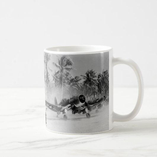 SEERÄUBER F-4U SOUTH PACIFIC WW2 KAFFEETASSE (Rechts)