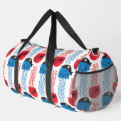 Seeräuber, Quallenfische, Meerestiere Duffle Bag (Rechte Ecke)