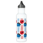 Seeräuber, Quallenfische, Meerestiere Edelstahlflasche (Links)