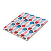 Seeräuber, Quallenfische, Meerestiere Fliese (Seite)