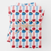 Seeräuber, Quallenfische, Meerestiere Geschenkpapier Set (Beispiel)