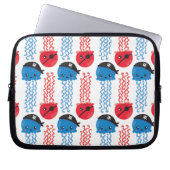 Seeräuber, Quallenfische, Meerestiere Laptopschutzhülle (Vorderseite)