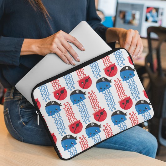 Seeräuber, Quallenfische, Meerestiere Laptopschutzhülle