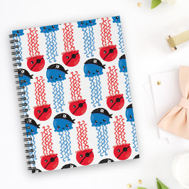 Seeräuber, Quallenfische, Meerestiere Notizblock