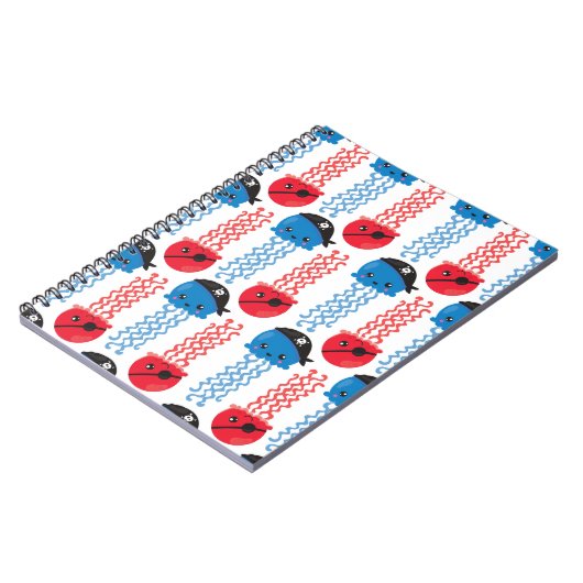 Seeräuber, Quallenfische, Meerestiere Notizblock (Linke Seite)