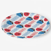 Seeräuber, Quallenfische, Meerestiere Pappteller (Schrägansicht)