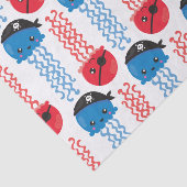 Seeräuber, Quallenfische, Meerestiere Seidenpapier (Ausschnitt)