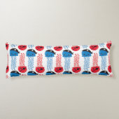 Seeräuber, Quallenfische, Meerestiere Seitenschläferkissen (Rückseite)