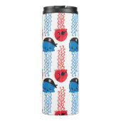 Seeräuber, Quallenfische, Meerestiere Thermosbecher (Rückseite)