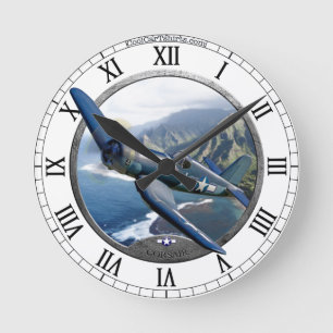 Seeräuber Runde Wanduhr