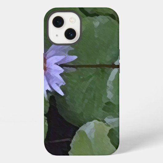 Seerose iPhone Hülle (Rückseite)