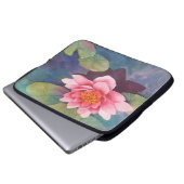 Seerose Laptopschutzhülle (Vorne Knopf)