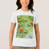 Seerose Tri-Blend Shirt (Vorderseite)