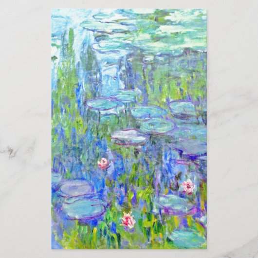 Seerosen-38 Briefpapier (Vorderseite)