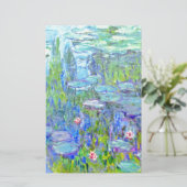 Seerosen-38 Briefpapier (Stehend Vorderseite)