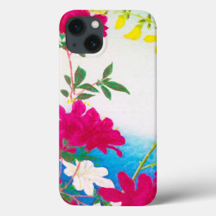 Seerosen aus Japan - Magenta, gelb blau Case-Mate iPhone Hülle