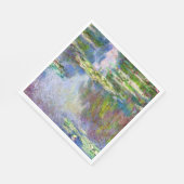 Seerosen, berühmtes Gemälde, Serviette (Ecke)