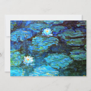 Seerosen (blau) von Claude Monet, Karte