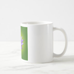 Seerosen-Blumen-Teich Wasserpflanze Lila Wasserblü Kaffeetasse