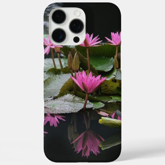 Seerosen  Case-Mate iPhone hülle (Rückseite)