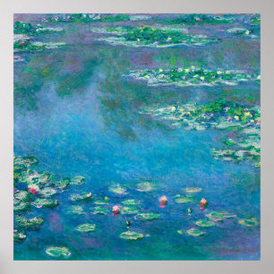 Seerosen, Claude Monet Poster