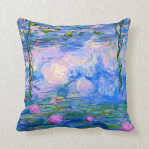 Seerosen Claude Monet Restauriert Kissen