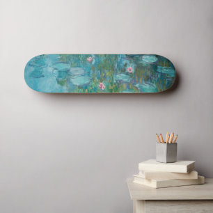 Seerosen, feine Kunst Ölgemälde, Claude Monet Skateboard