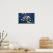 Seerosen Foto Poster (Küche)