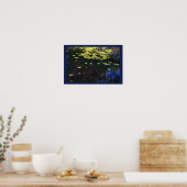 Seerosen Foto Poster (Küche)