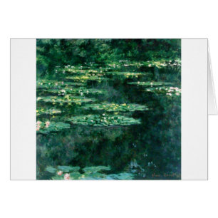 SEEROSEN IM GRÜNEN TEICH von Claude Monet