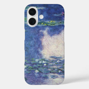 Seerosen im Teich von Claude Monet, Vintage Art iPhone 16 Hülle