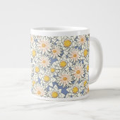 Seerosen-Kaffeetasse Jumbo-Tasse (Vorderseite Rechts)